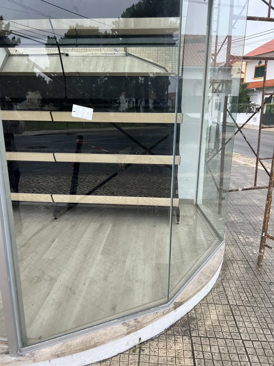 Porta automática vidro